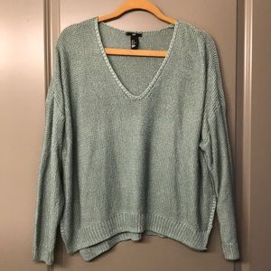 Oversized boxy sweater